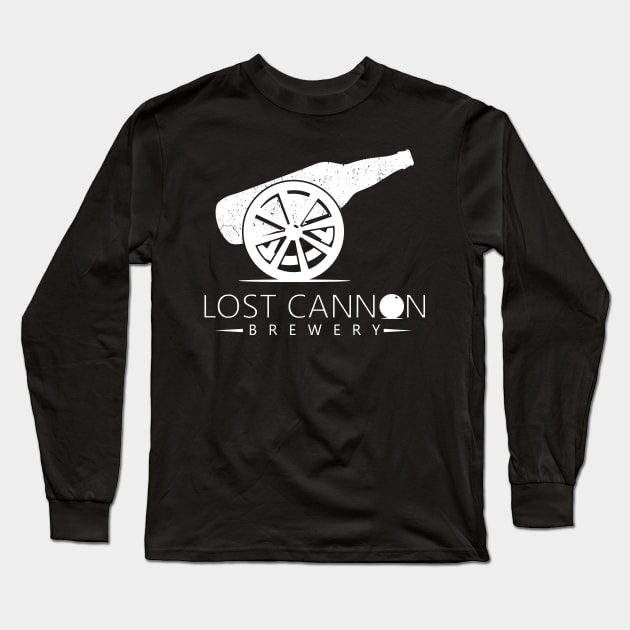 Lost Cannon Brewery - White Long Sleeve T-Shirt by aircrewsupplyco